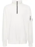 C.P. Company light-fleece half-zip sweatshirt - White