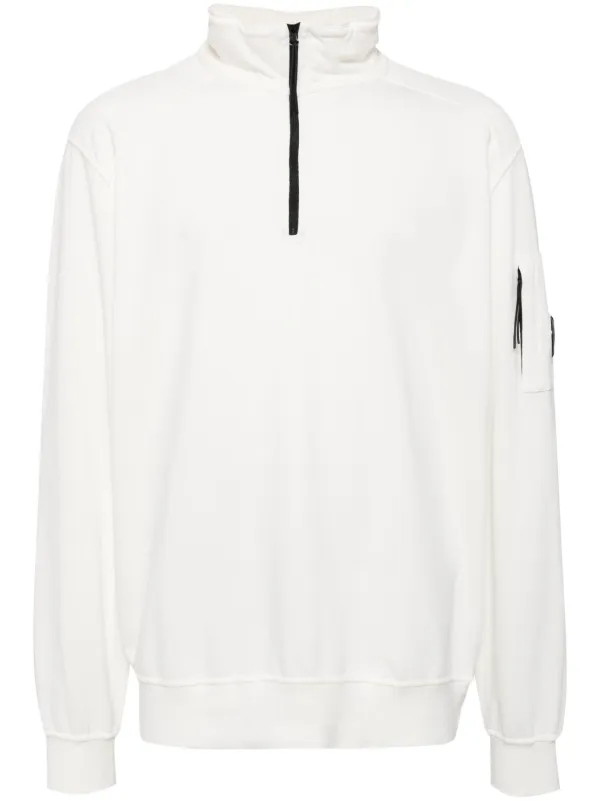 Cp company half zip sweatshirt best sale