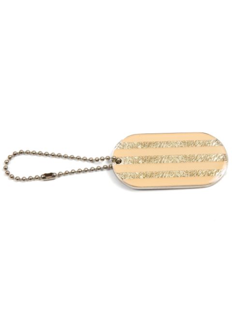 CHANEL 2000s logo-engraved key ring Women