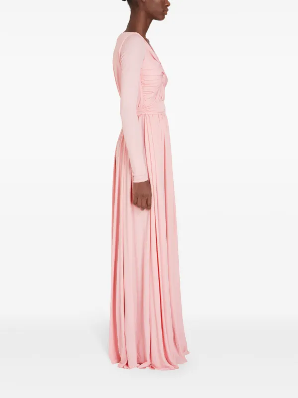 Giambattista Valli 25SS ドレス-ロング ピンク系 ジャンバティスタ ヴァリ（GIAMBATTISTA VALLI）2025-26秋冬
