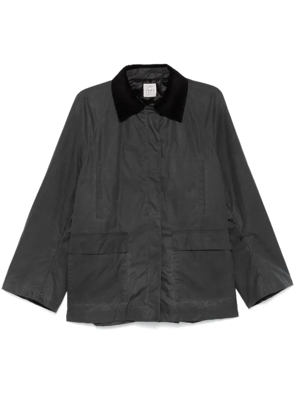 TOTEME Country Jacket | Black | FARFETCH CA