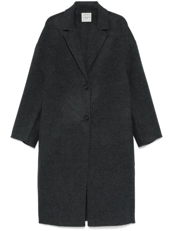 ★TOTEME★ウールコート TOTEME ウール コート | グレー | FARFETCH JP