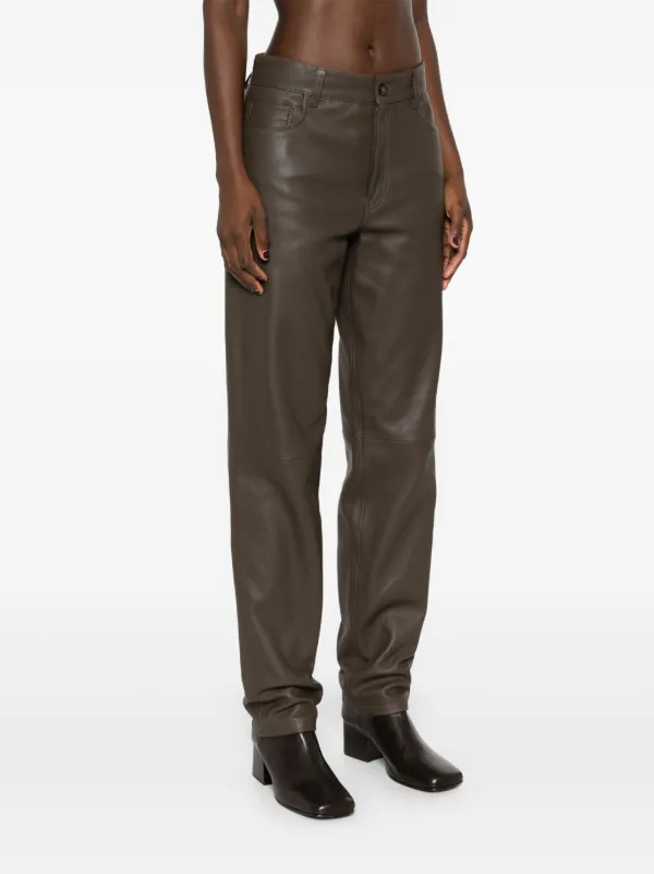 TOTEME 5 Pocket Trousers | Brown | FARFETCH