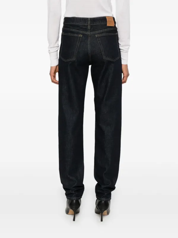 TOTEME Low Tapered Jeans | Blue | FARFETCH