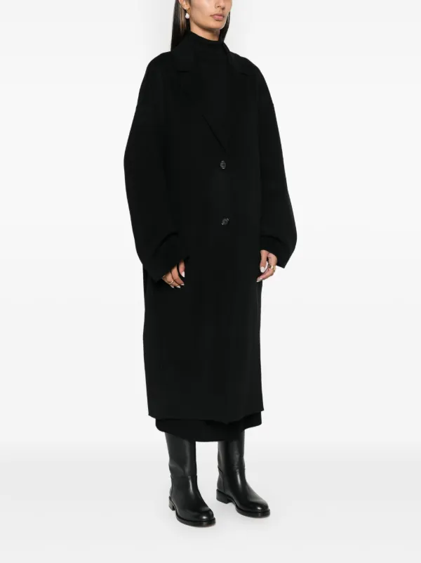 Toteme ウールコートS TOTEME ウール コート | ブラック | FARFETCH JP