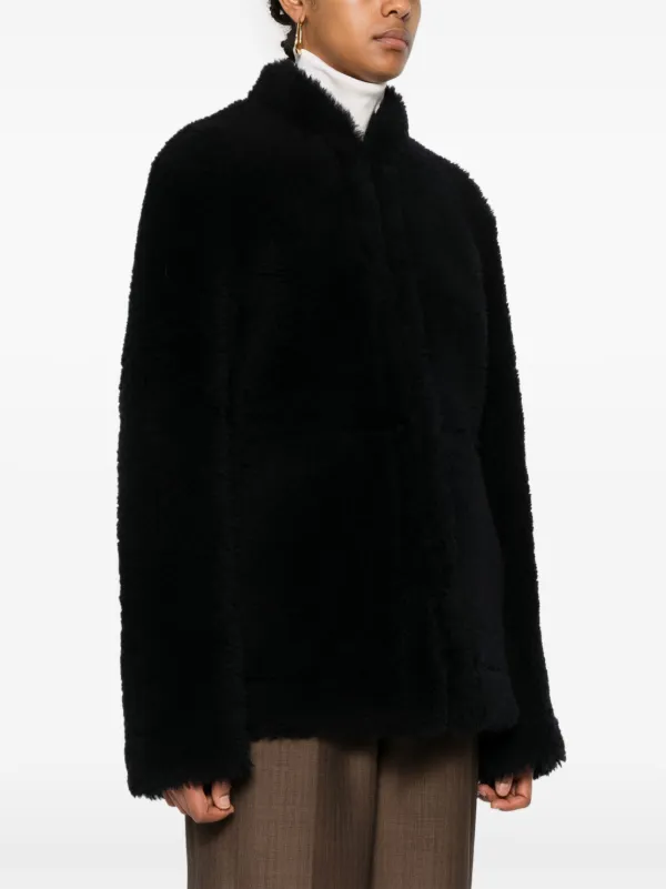 【Toteme】シアリングコート TOTEME シアリング コート | ブラウン | FARFETCH JP