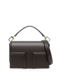 TOTEME mini T-Flap tote bag - Brown