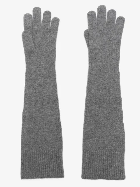 TOTEME ribbed gloves