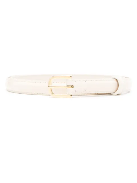 TOTEME thin patent-leather belt