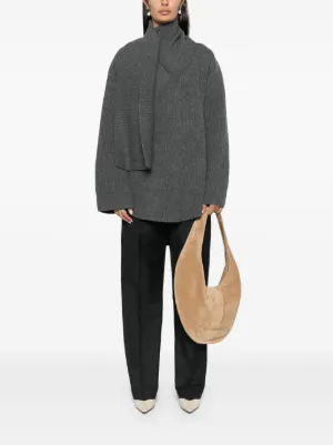 COLLARED DOUBLE-FACED WOOL CAPE ダブルフェイスウールケープ
