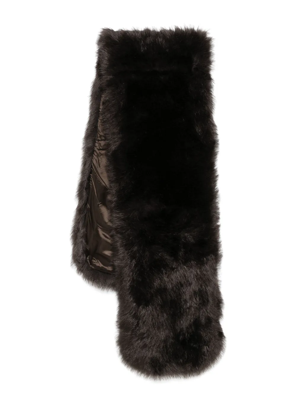 TOTEME Stola van imitatiebont Bruin