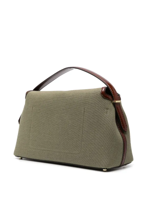 TOTEME Tロック ショルダーバッグ | グリーン | FARFETCH JP