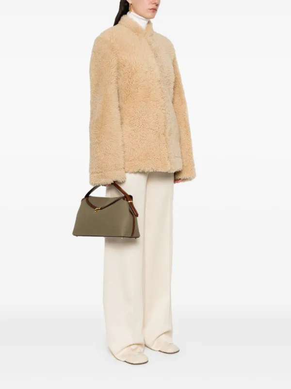 TOTEME Tロック ショルダーバッグ | グリーン | FARFETCH JP