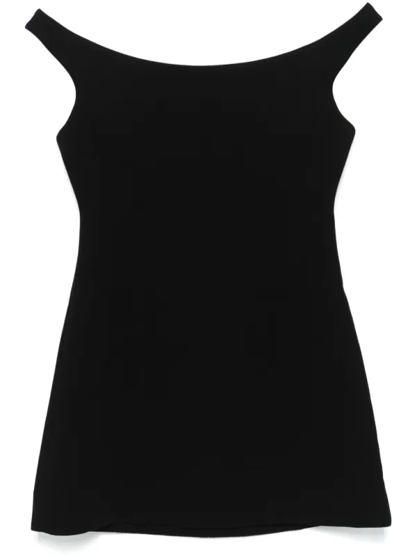 【TOTEME】オフショルダートップ TOTEME オフショルダートップ | ブラック | FARFETCH JP