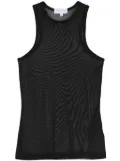 Ioana Ciolacu sheer tank top - Black