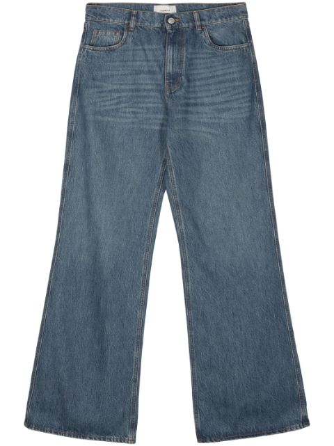 Coperni decorative-buckle straight-leg jeans Men