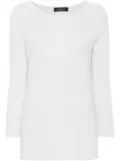 Fabiana Filippi lurex-detail sweater - White