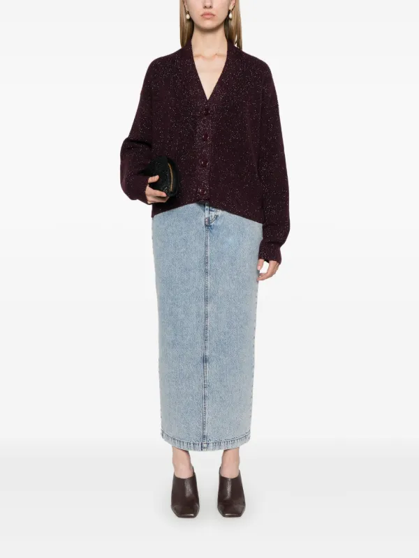【FABIANA FILIPPI】COTTON LONG SKIRT Fabiana Filippi Cotton Maxi Skirt | Blue | FARFETCH