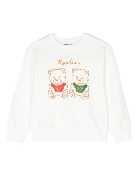 Moschino Kids Teddy Bear-print sweatshirt