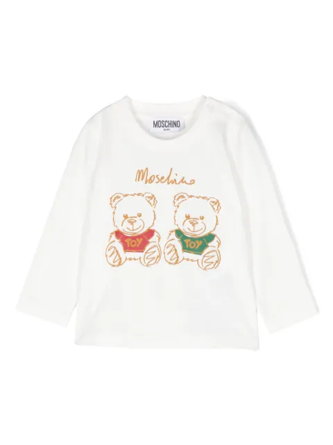 Moschino Kids Teddy Bear-print T-shirt