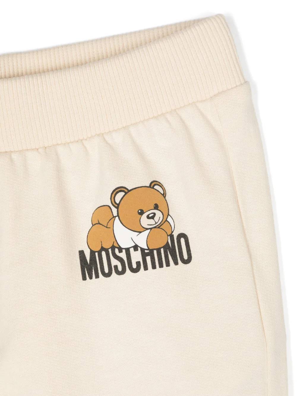 Moschino Kids Trainingspak met teddybeerpatroon Beige