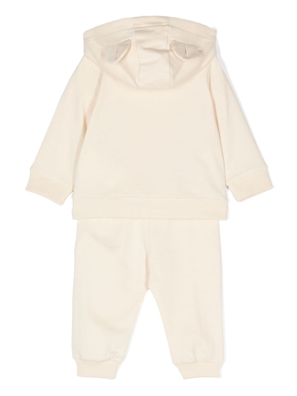 Moschino Kids Trainingspak met teddybeer - Beige