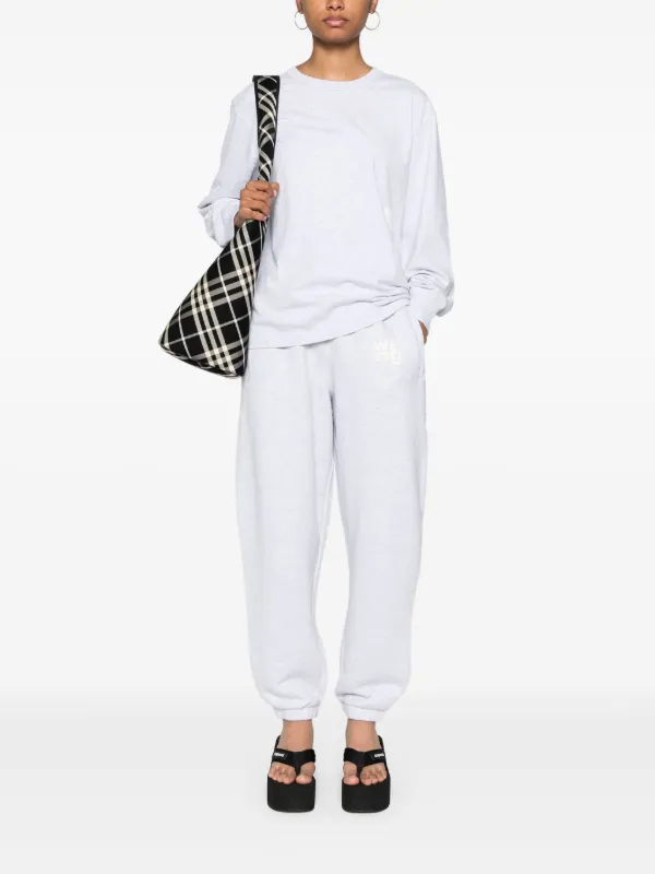 アレキサンダーワンロゴロングtシャツ alexander wang - ラスト1点 / logo graphic long sleeve T