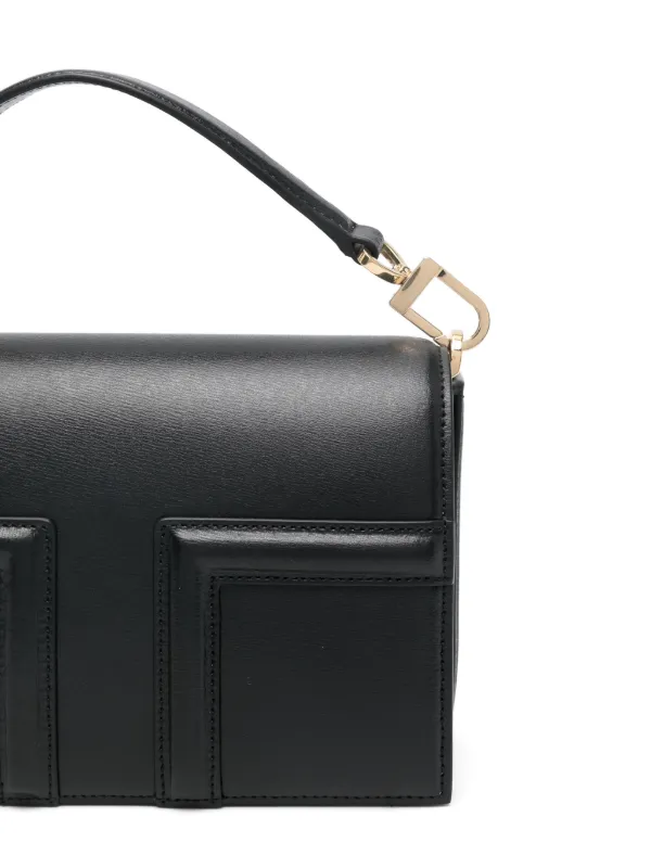 TOTEME T-Flap レザーミニバッグ | ブラック | FARFETCH JP