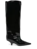 TOTEME 55mm The Wedge-Heel boots - Black