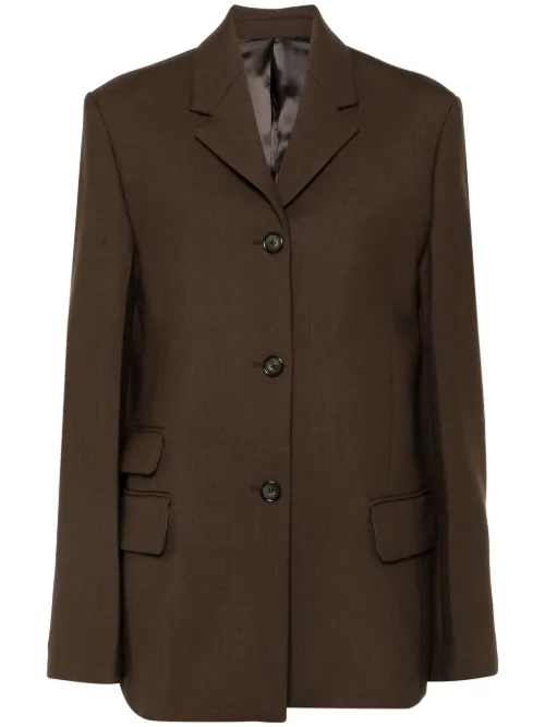Blazer Straight à simple boutonnage - TOTEME - Modalova