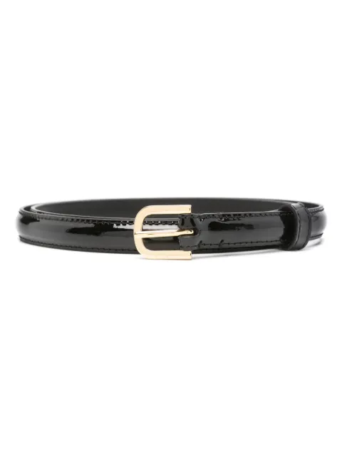 TOTEME thin patent-leather belt
