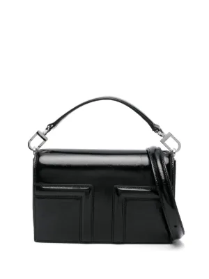 【TOTEME】ミニTフラップナップラックバッグ ネイビー 上品 T-Flap – TOTEME