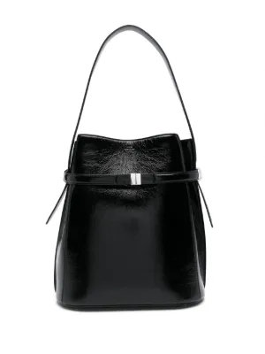 Prada バックル バケットバッグ | ブラック | FARFETCH JP
