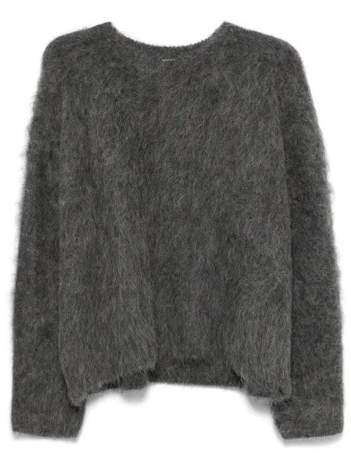 TOTEME pull à effet brossé - Gris - TOTEME - Modalova
