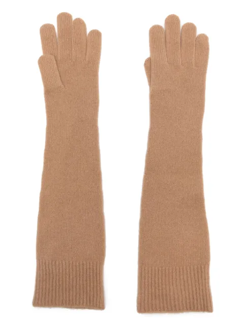 TOTEME guantes tejidos de canalé