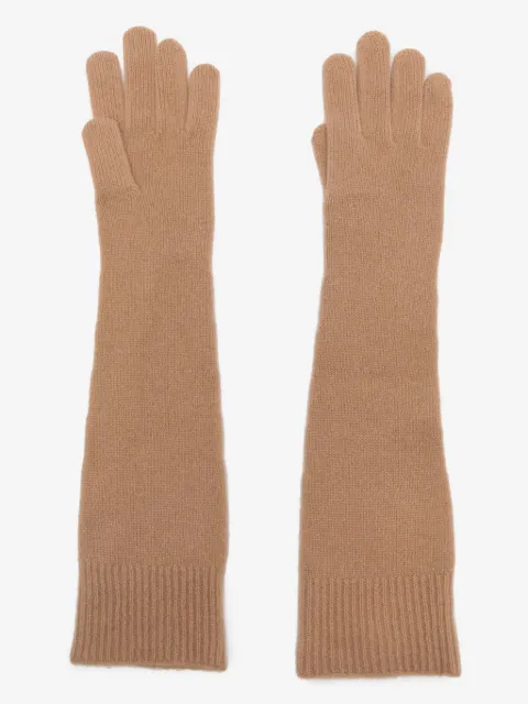 TOTEME ribbed gloves