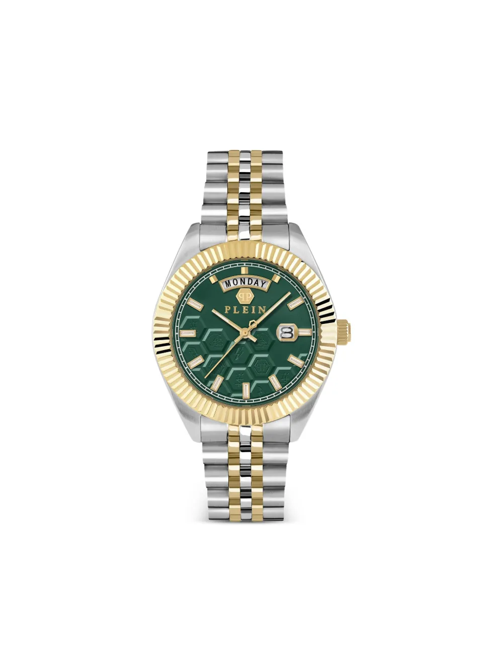 Philipp Plein Date Superlative 42mm 腕時計 - グリーン Philipp Plein Date Superlative 42mm 腕時計 - グリーン