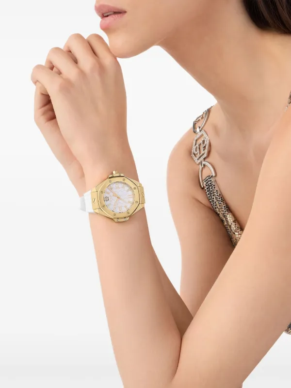 Philipp Plein Lady Royal 39mm Watch | White | FARFETCH display picture 3