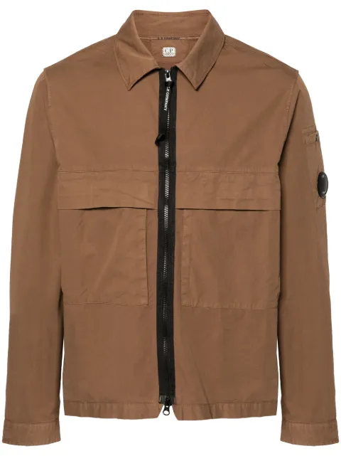 C.P. Company zip-up gabardine overshirt
