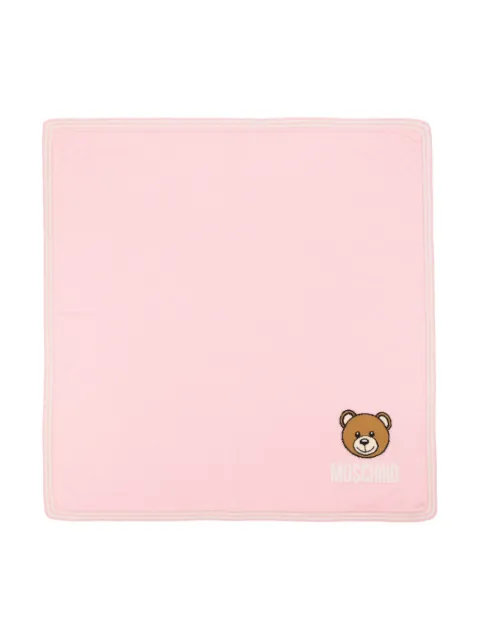 Moschino Kids Manta com estampa Teddy Bear