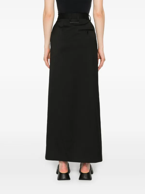 MM6 Maison Margiela サイドスリット ドレス | ブラック