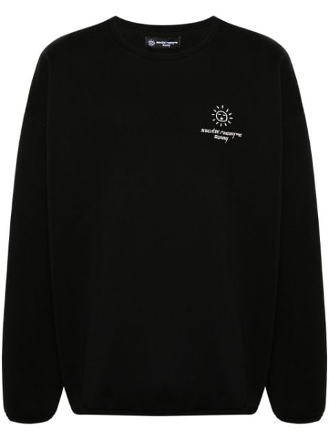 Société Anonyme Sunny logo-embroidered sweatshirt