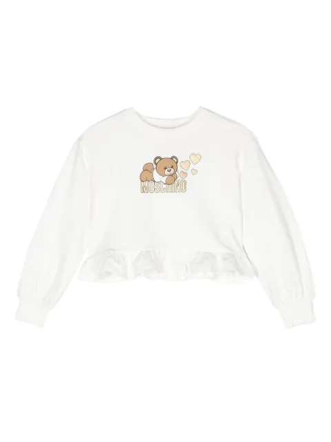 Moschino Kids logo-print T-shirt