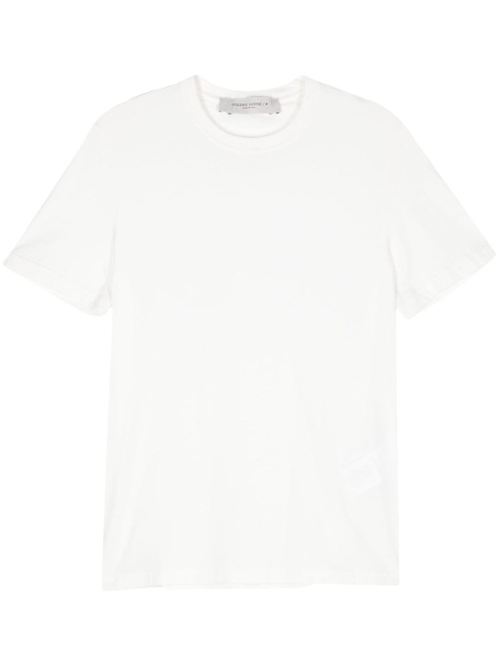 crew-neck cotton T-shirt