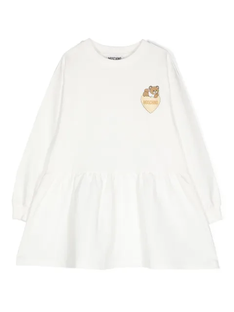 Moschino Kids Teddy Bear-print dress