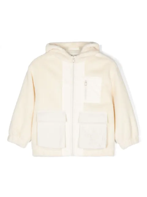 Fendi Kids faux-shearling hooded jacket