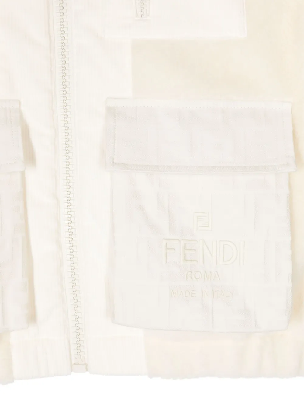 Fendi Kids Giacca con cappuccio | Giacche | Image 3