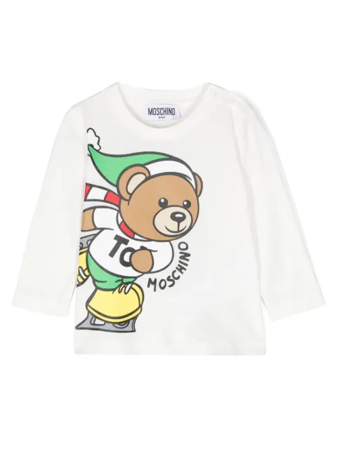 Moschino Kids Teddy Bear-motif T-shirt 