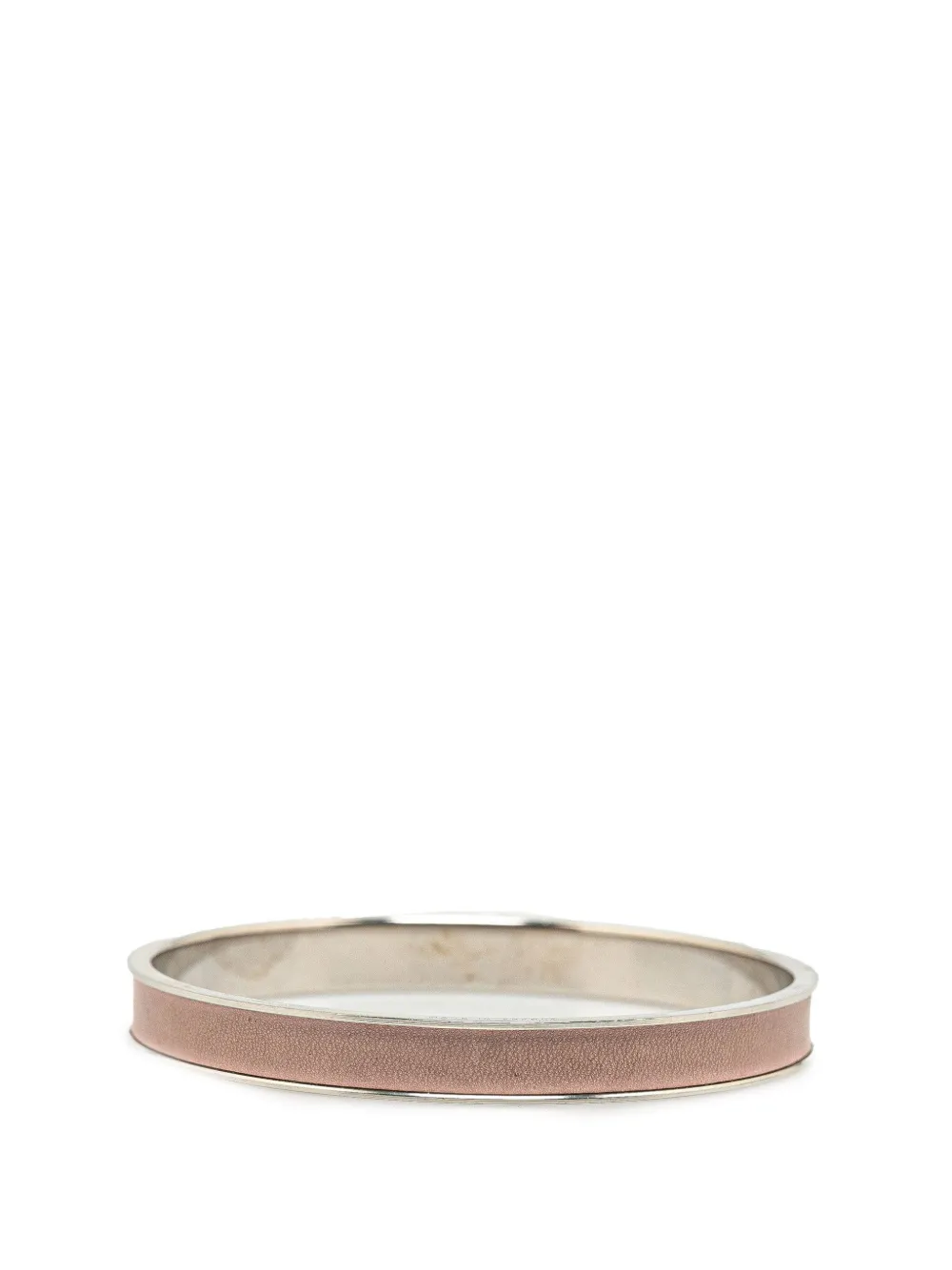 Hermès Pre-Owned 20th Century Kelly H Lock Cadena Bangle costume bracelet - Zilver