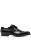 Dolce & Gabbana leather almond-toe brogues - Black